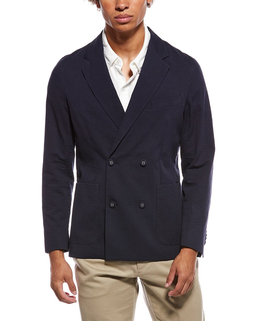 Officine Generale Leon Seersucker Jacket