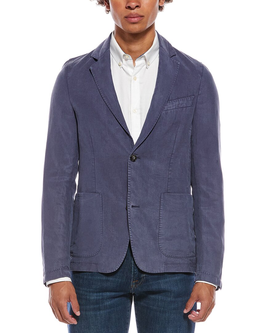Officine Générale Officine Generale Nehemiah Linen-Blend Jacket