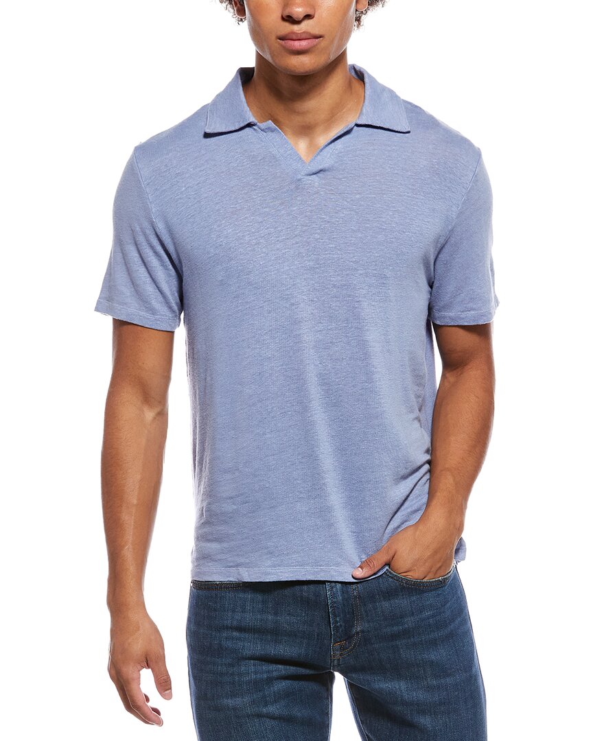 Officine Générale Officine Generale Simon Piece French Linen-Blend Shirt