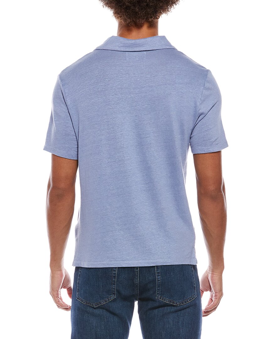 Officine Générale Officine Generale Simon Piece French Linen-Blend Shirt
