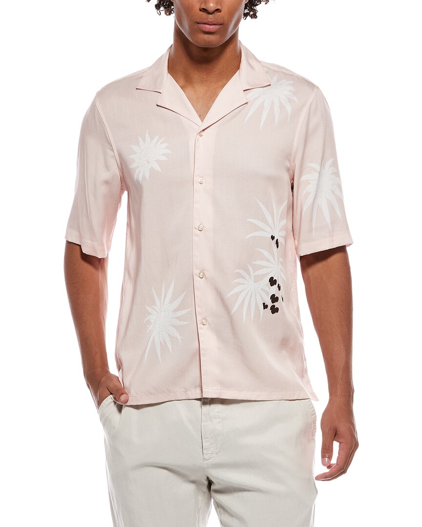 Officine Générale Officine Generale Eren Palm Tree Print Shirt