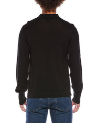 Officine Générale Officine Generale Brutus Italian Merino Wool Polo Shirt