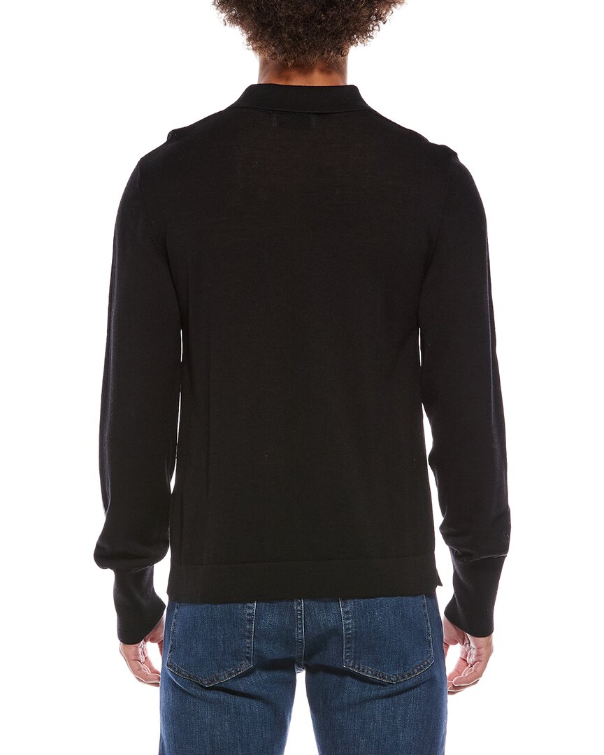 Officine Générale Officine Generale Brutus Italian Merino Wool Polo Shirt