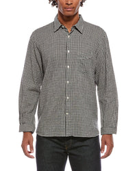 Officine Générale Officine Generale Benoit Linen-Blend Shirt