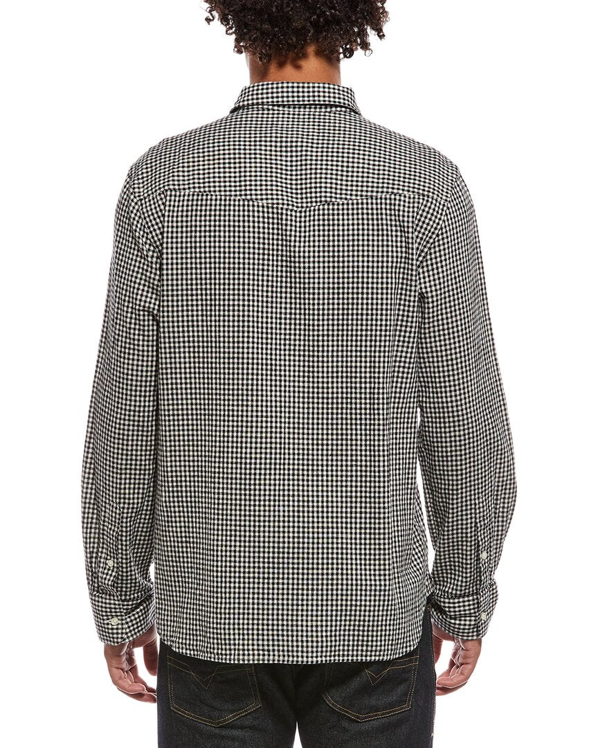 Officine Générale Officine Generale Benoit Linen-Blend Shirt