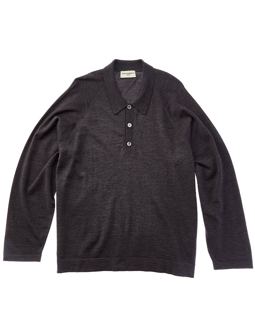 Officine Générale Officine Générale Kass Wool Polo Sweater