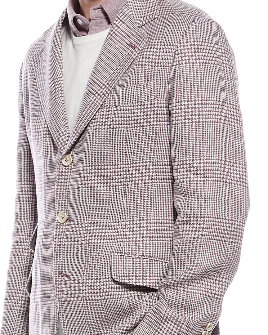 Brunello Cucinelli Brunello Cucinelli Linen & Wool-Blend Blazer