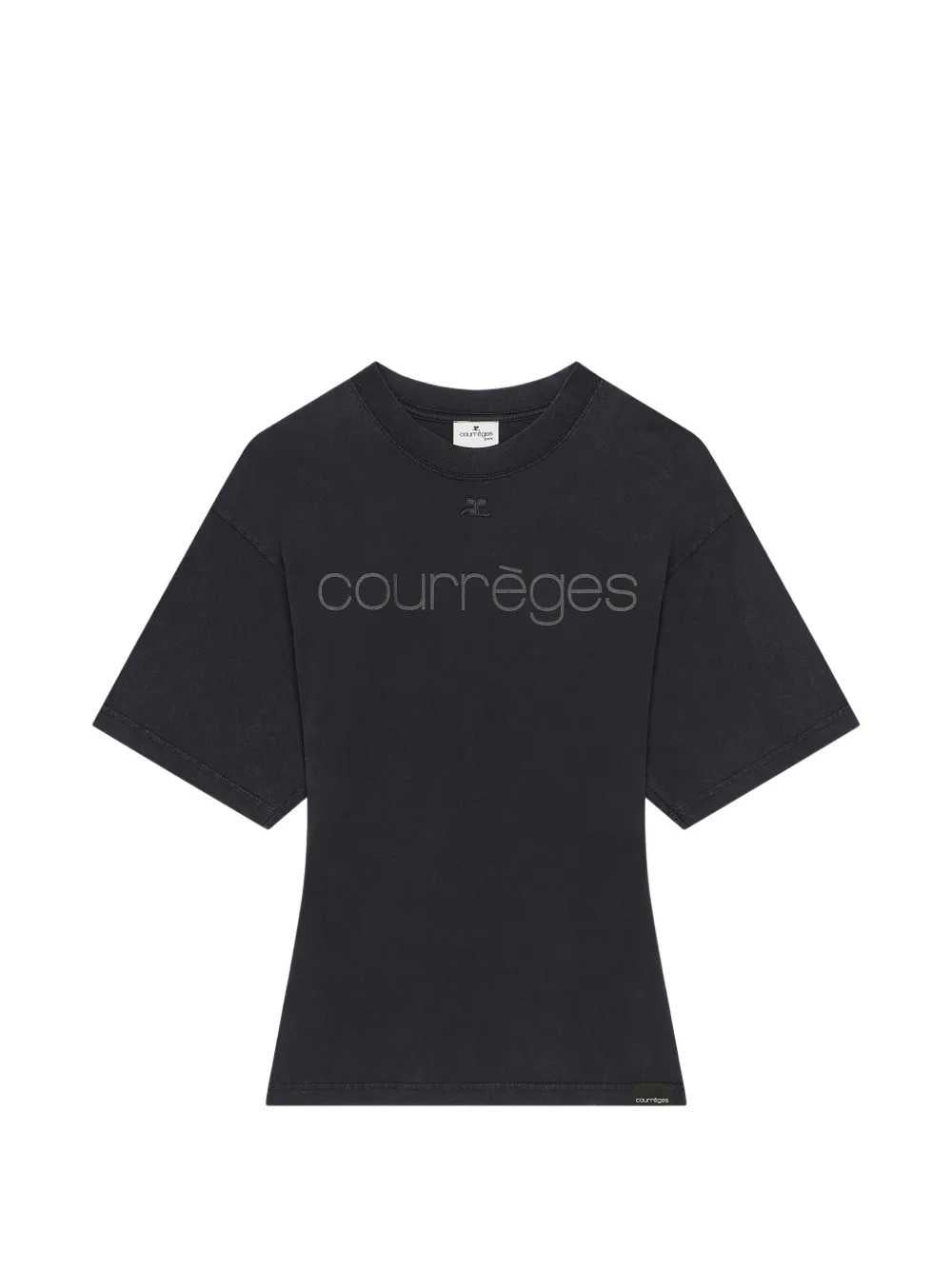 COURREGES Courreges Women Printed Logo T-Shirt
