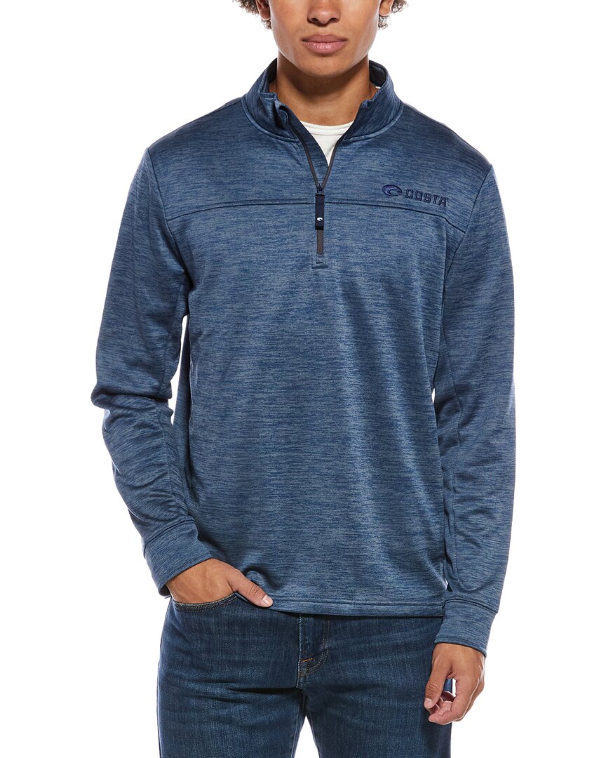 COSTA APPAREL Costa Apparel Harbor 1/4-Zip Fleece Pullover