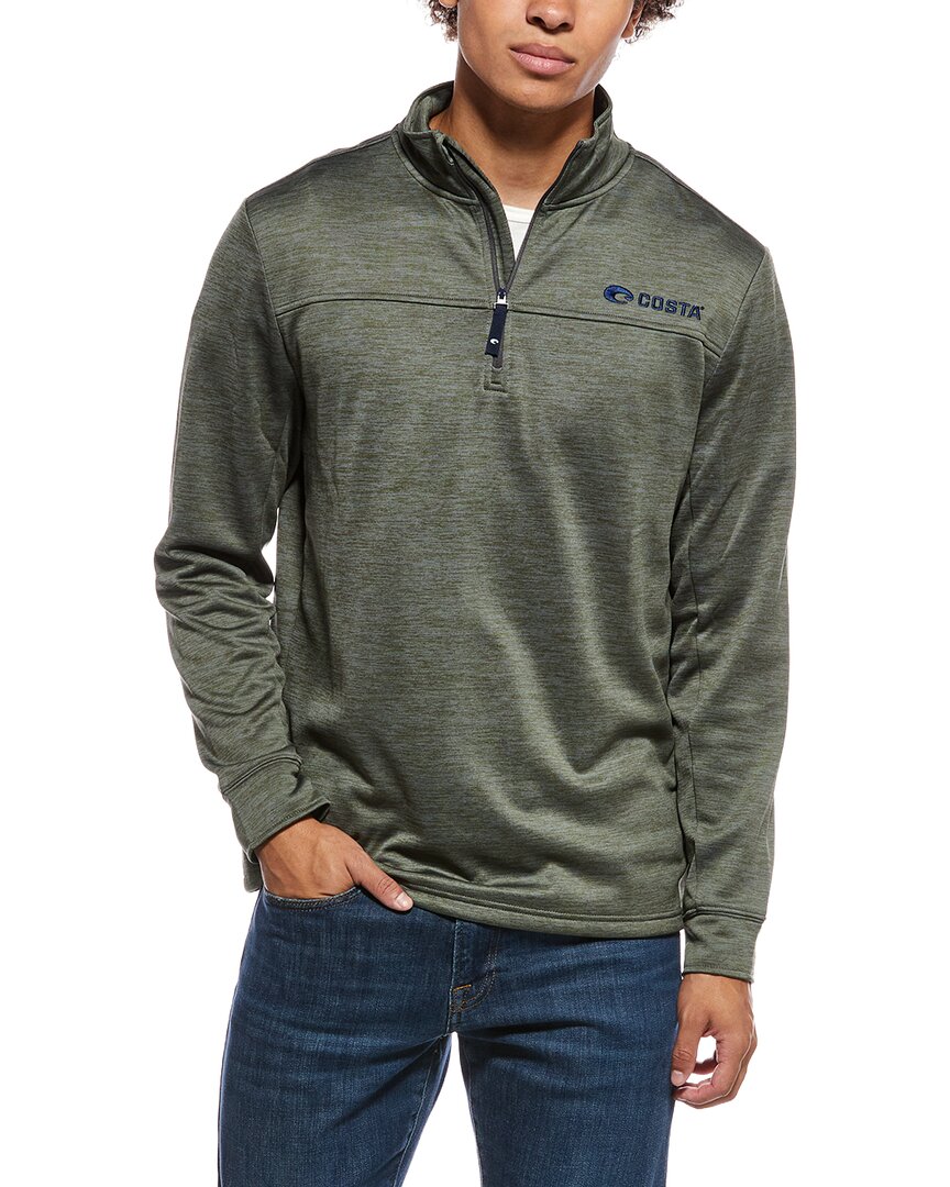 COSTA APPAREL Costa Apparel Harbor 1/4-Zip Fleece Pullover