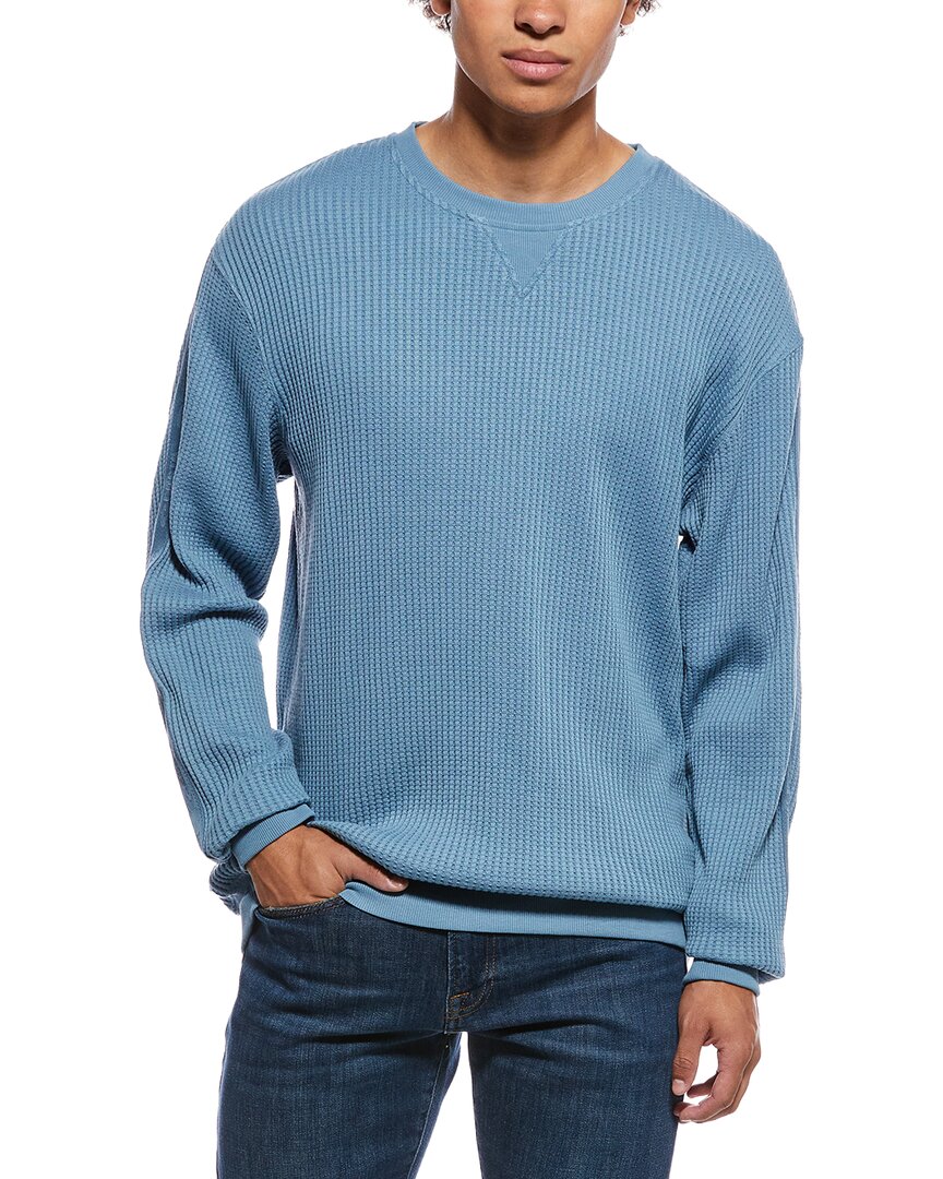 COSTA APPAREL Costa Apparel Del Mar Thermal Crewneck Pullover