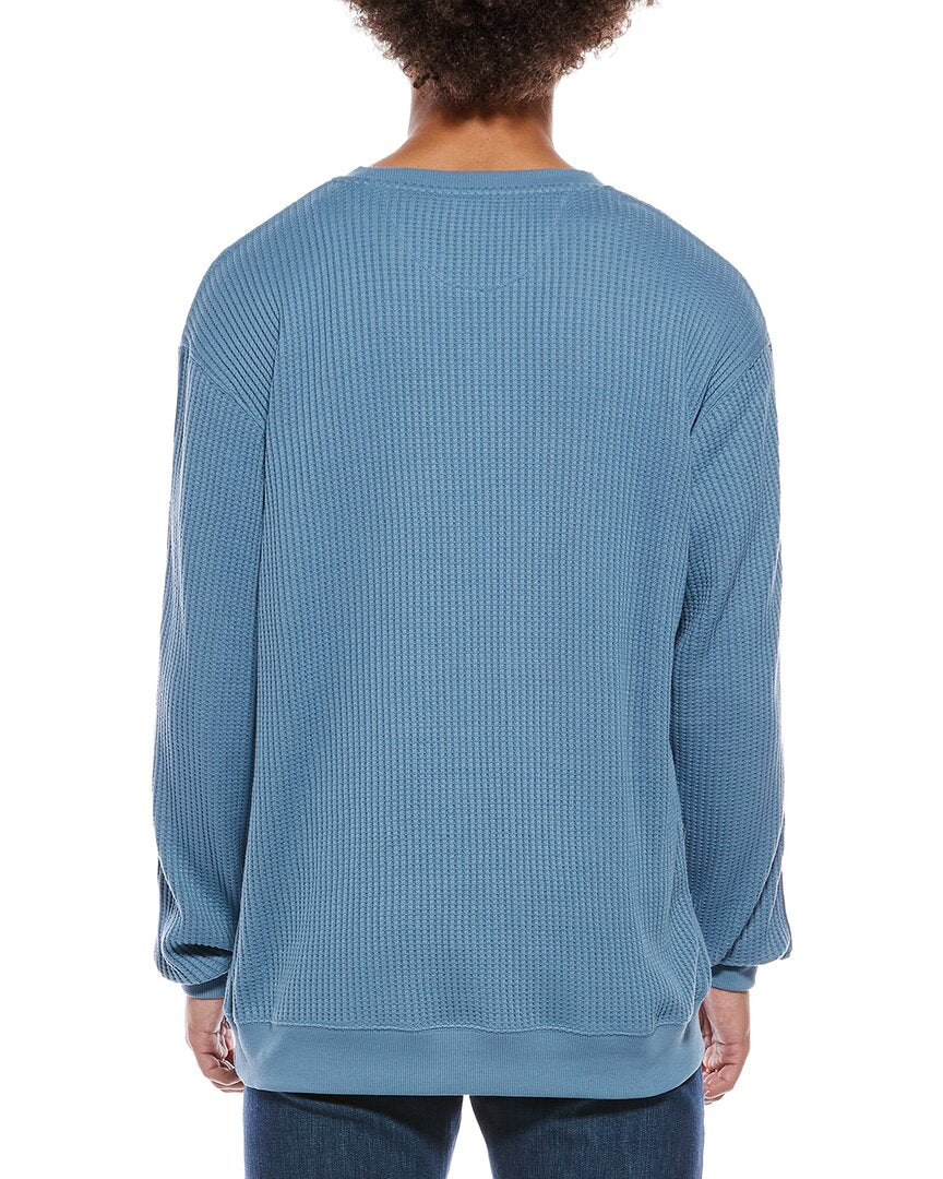 COSTA APPAREL Costa Apparel Del Mar Thermal Crewneck Pullover