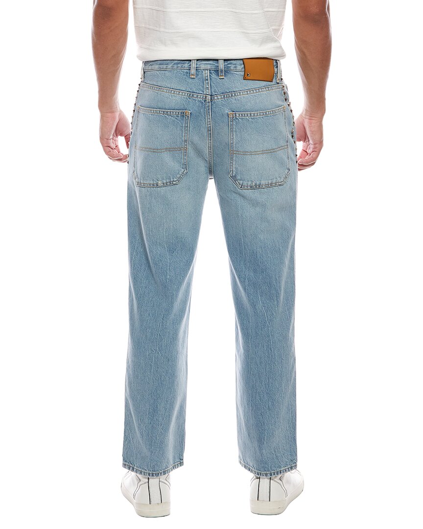 Valentino Valentino Straight Stud Jean