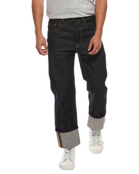Valentino Valentino Dark Wash Cuffed Jean