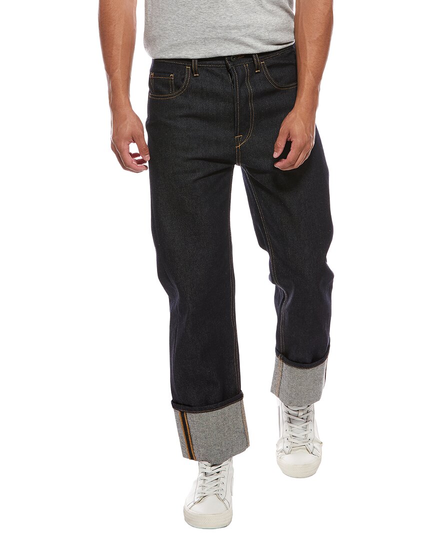 Valentino Valentino Dark Wash Cuffed Jean