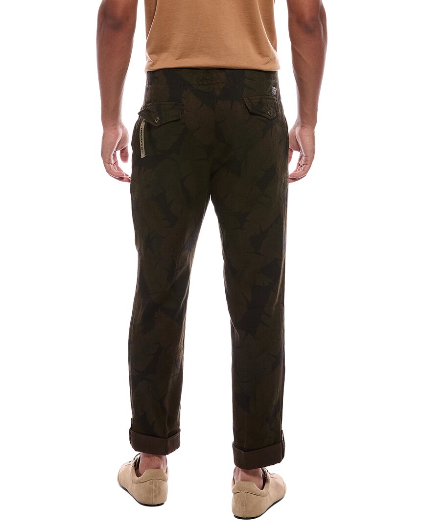 Slowear Flat Front Linen-Blend Pant