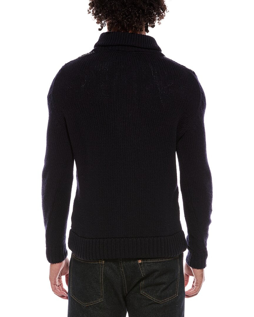 Slowear Virgin Wool Shall Cardigan