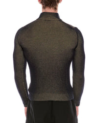 Slowear Wool-Blend Ribbed Zip Jacket