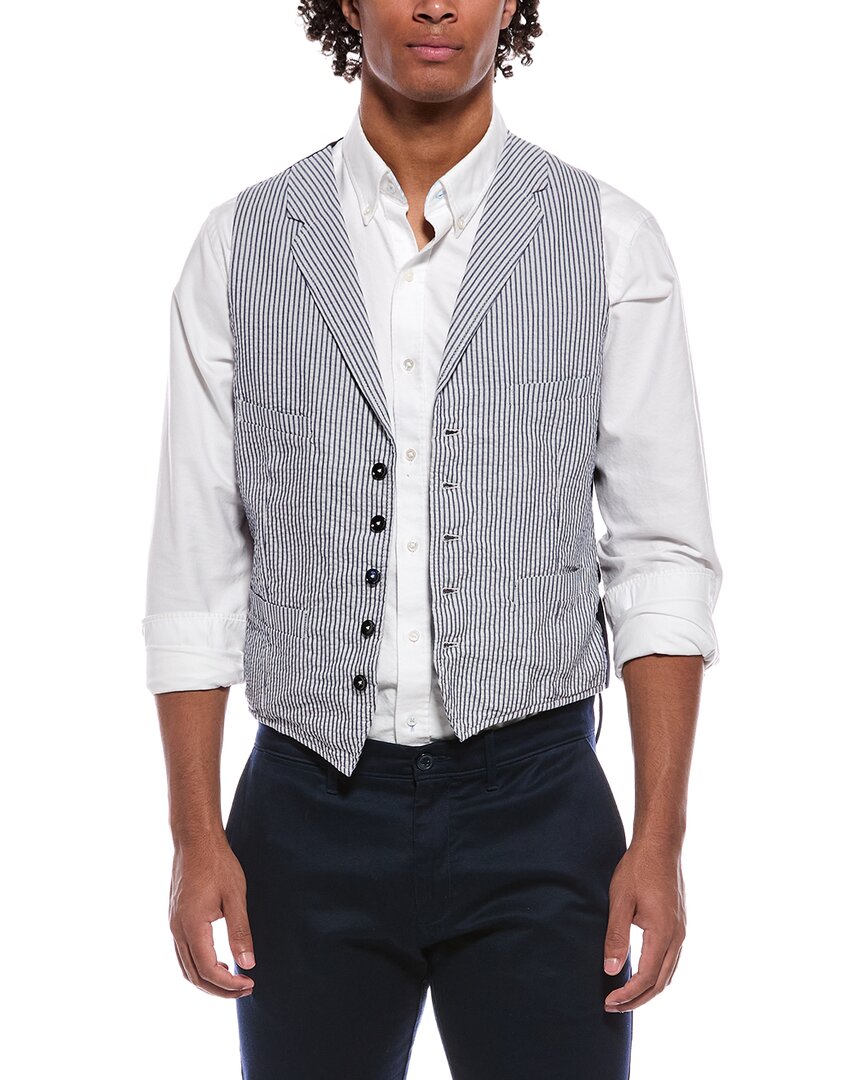 Slowear Incotex Linen-Blend Sportscoat Vest