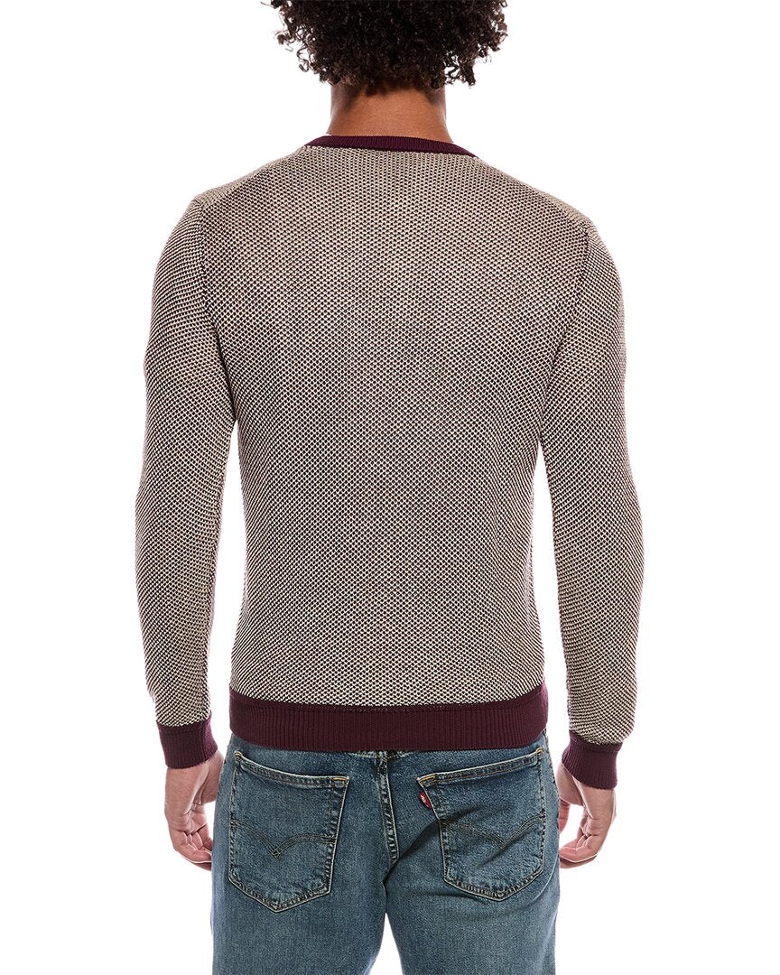 SLOWEAR Slowear Linen-Blend V-Neck Sweater