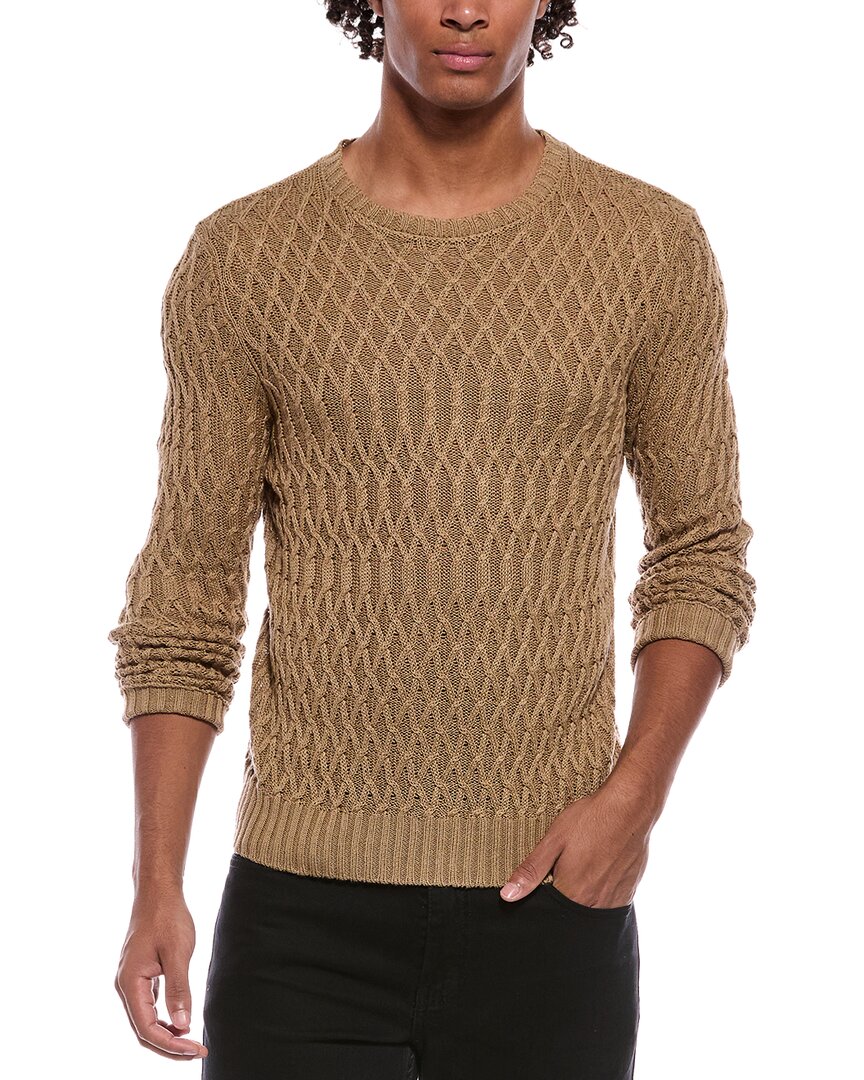 SLOWEAR Slowear Linen-Blend Crewneck Sweater