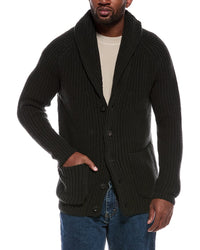 SLOWEAR Slowear Incotex Wool Bulky Shall Cardigan Sweater