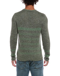 SLOWEAR Slowear Silk & Linen-Blend Stripe Crewneck Sweater