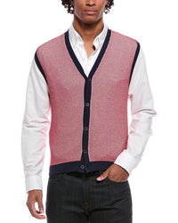 Slowear Incotex Cardigan Vest