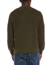 Madewell Marled Shaker Stitch Crewneck Sweater