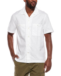 Madewell Camp Collar Short Sleeve Shirt