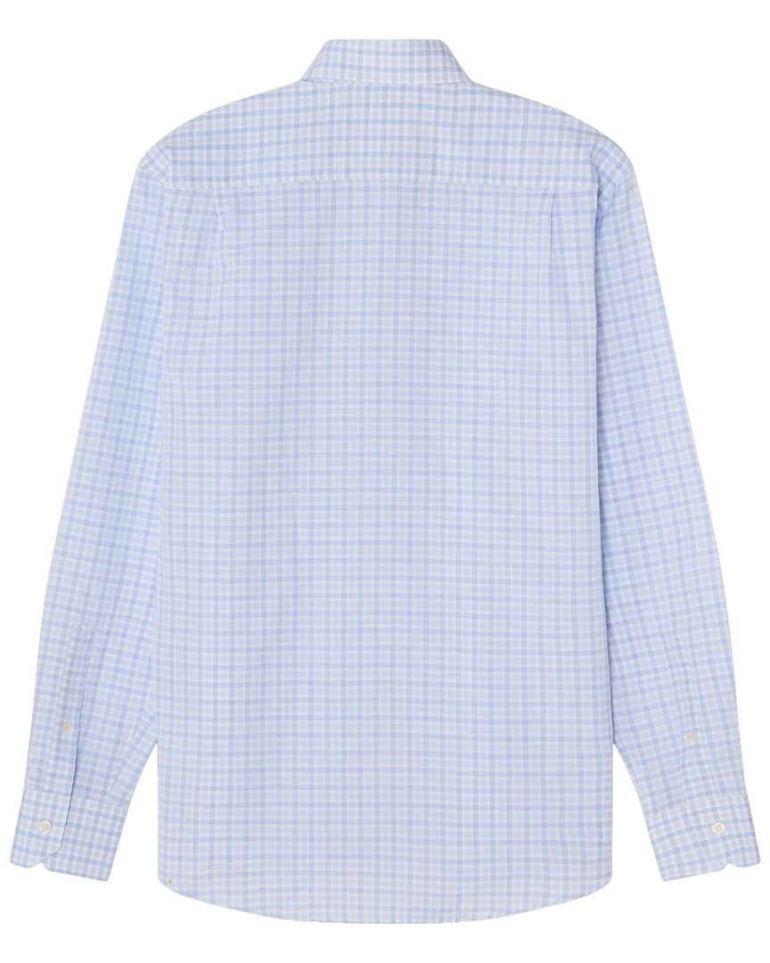 Robert Talbott Robert Talbott Reynolds Check Linen-Blend Shirt