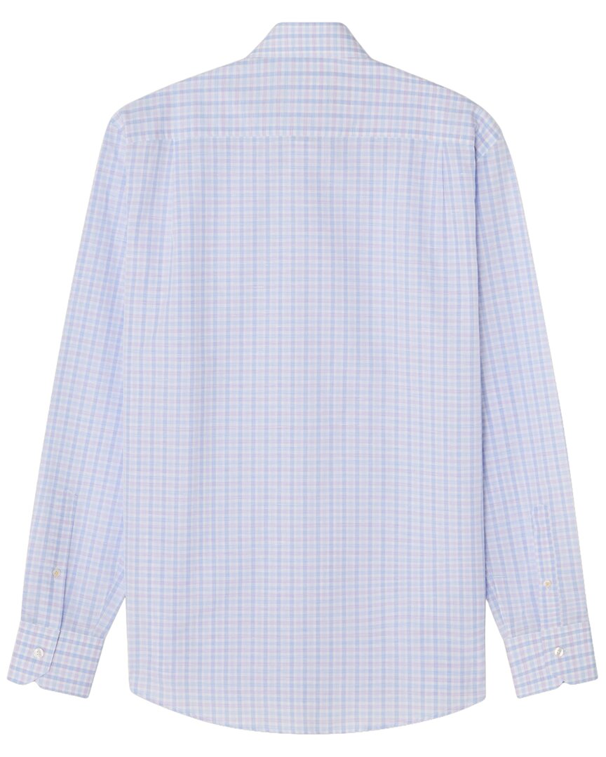 Robert Talbott Robert Talbott Reynolds Check Linen-Blend Shirt
