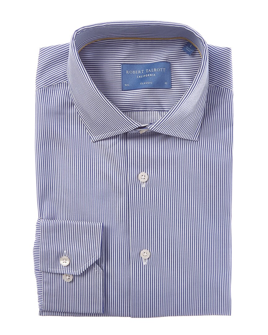 Robert Talbott Reynolds Mini Stripe Twill Shirt