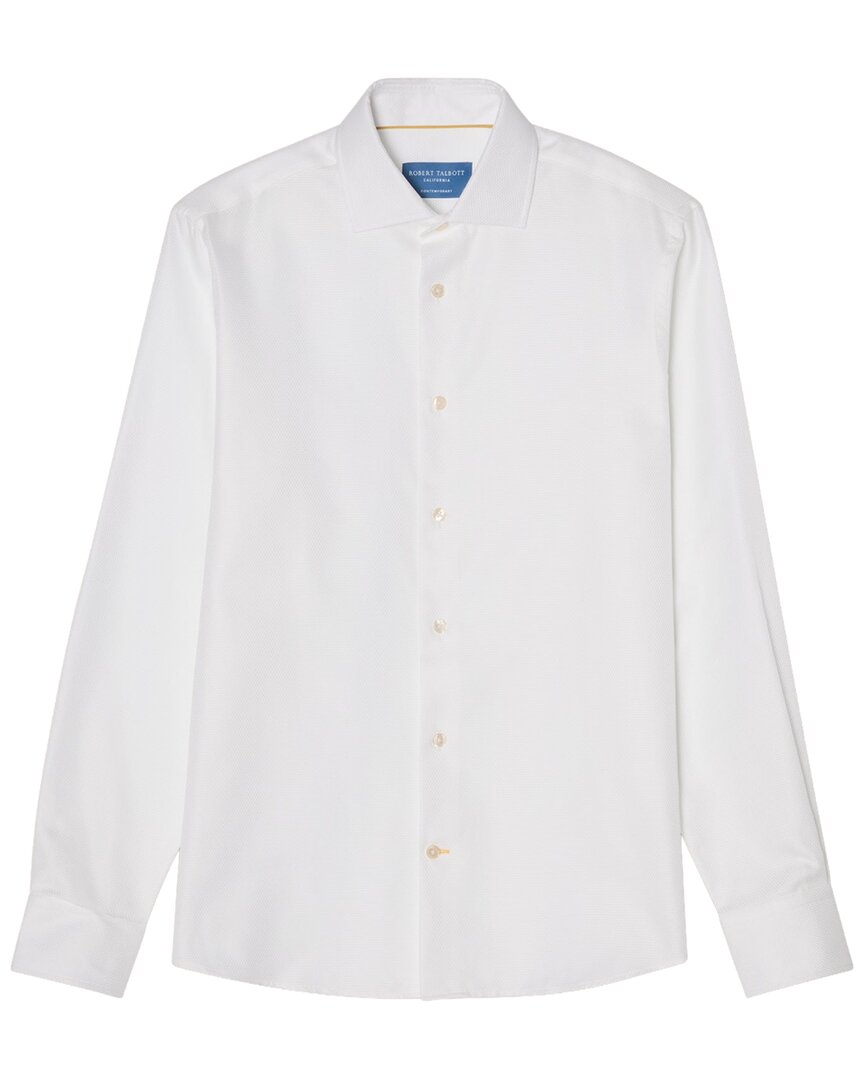 Robert Talbott Robert Talbott Reynolds Hopsack Shirt In Classic Shirt