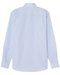 Robert Talbott Robert Talbott Reynolds Check Linen-Blend Shirt
