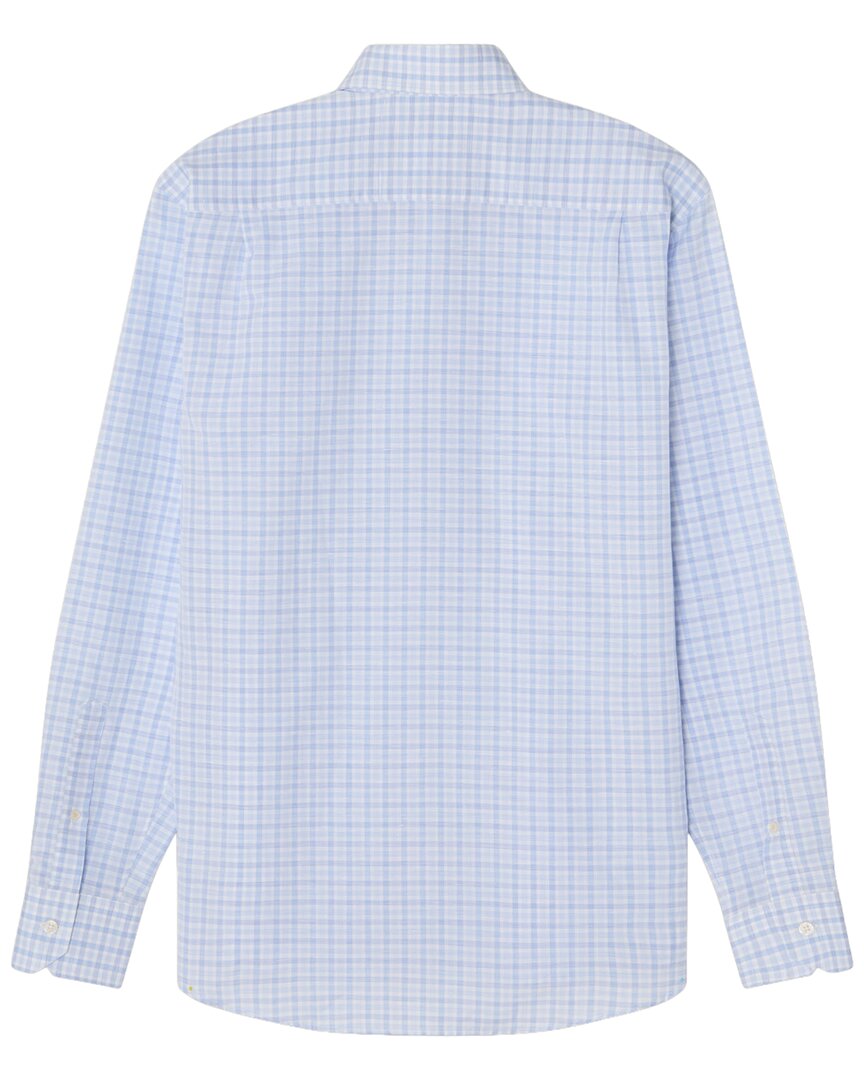 Robert Talbott Robert Talbott Reynolds Check Linen-Blend Shirt