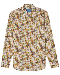 Robert Talbott Robert Talbott Reynolds Vineyard Print Poplin Shirt