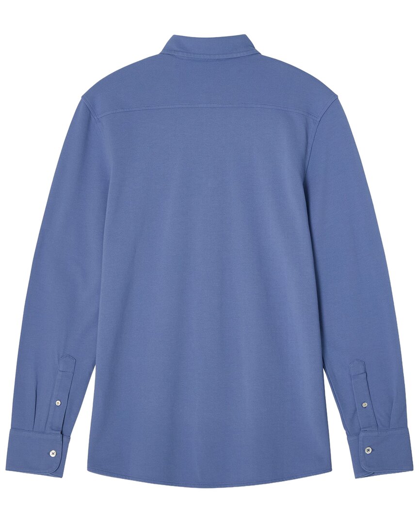 Robert Talbott Robert Talbott Lion Long Sleeve Knit Shirt