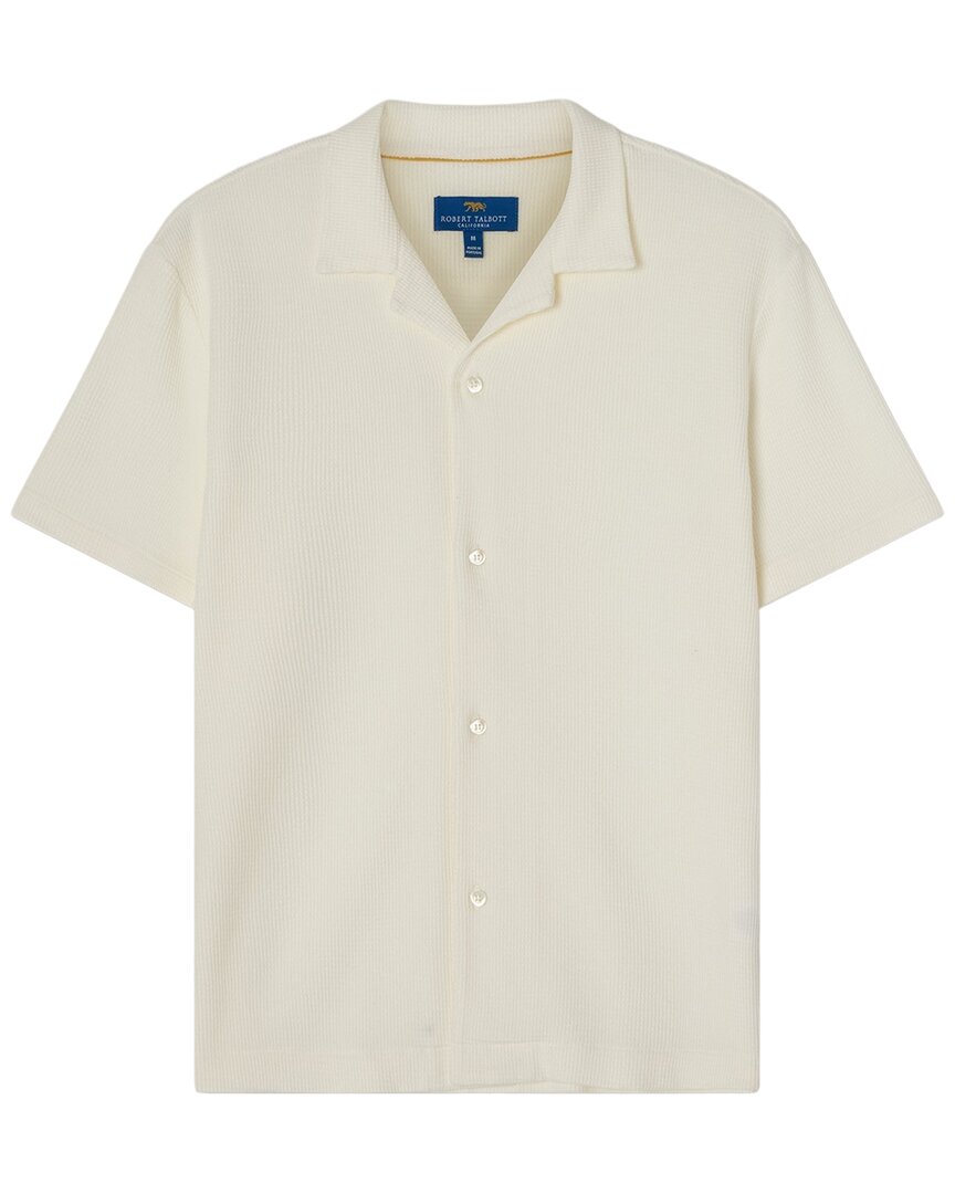 Robert Talbott Robert Talbott Williams Waffle Knit Camp Shirt