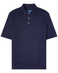 Robert Talbott Robert Talbott Taylor Linen Jersey Polo Shirt