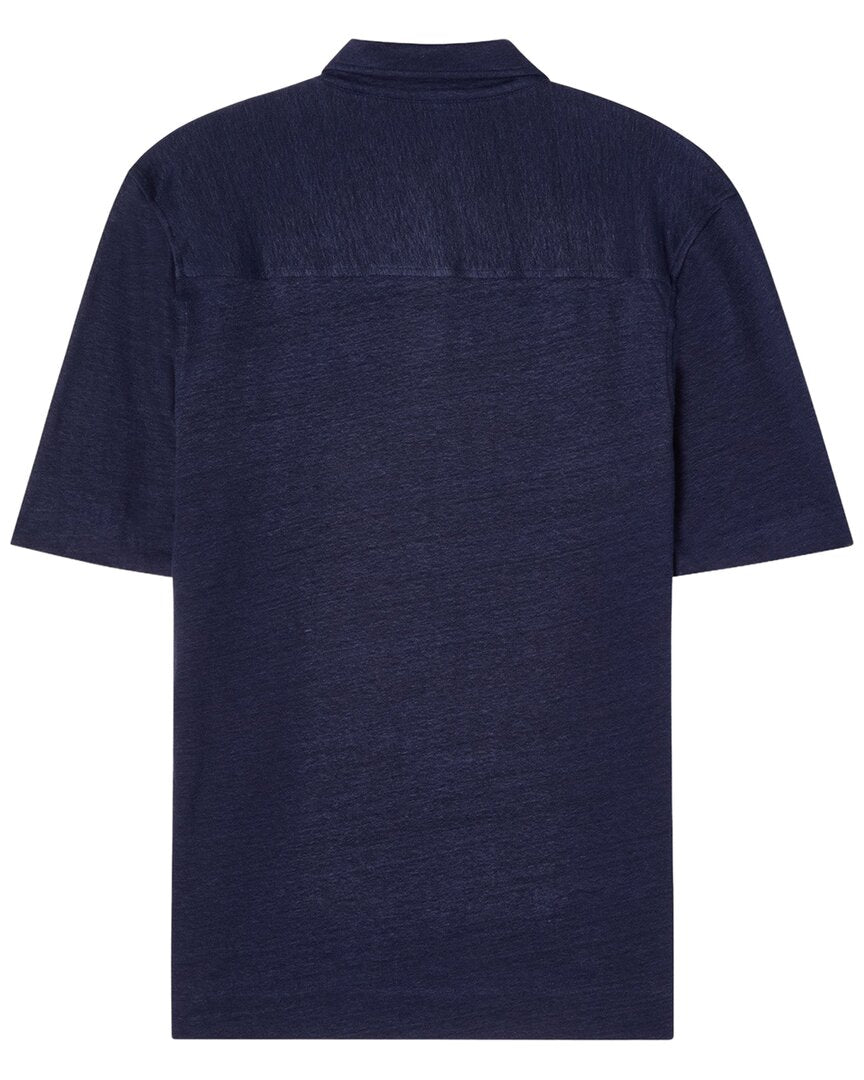 Robert Talbott Robert Talbott Taylor Linen Jersey Polo Shirt