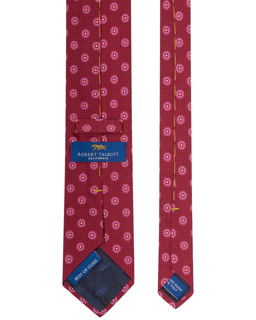 Robert Talbott Robert Talbott Silk Printed Silk Flower Best Of Class Necktie