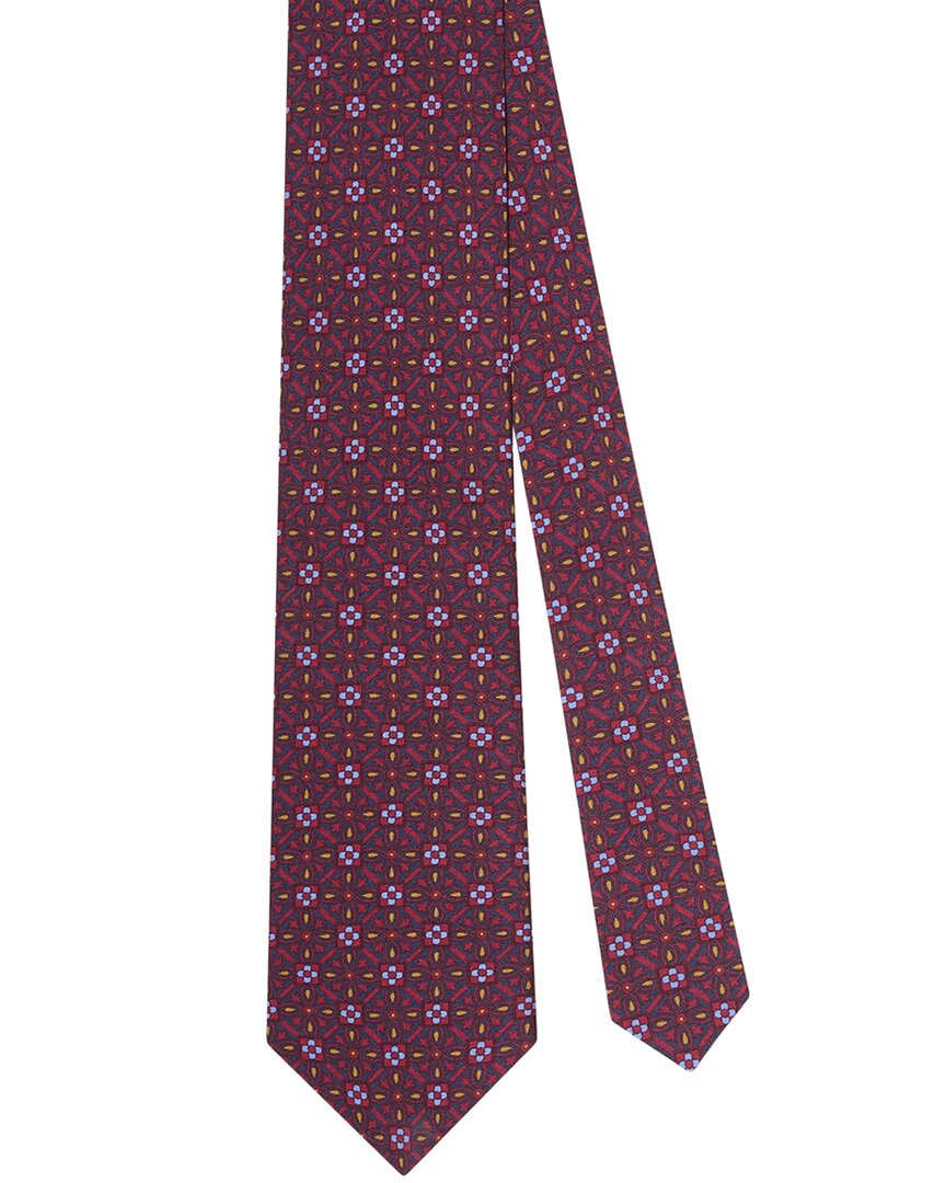 Robert Talbott Robert Talbott Silk Geo Printed Silk Best Of Class Necktie