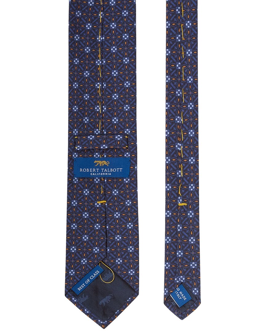 Robert Talbott Robert Talbott Silk Geo Printed Silk Best Of Class Necktie