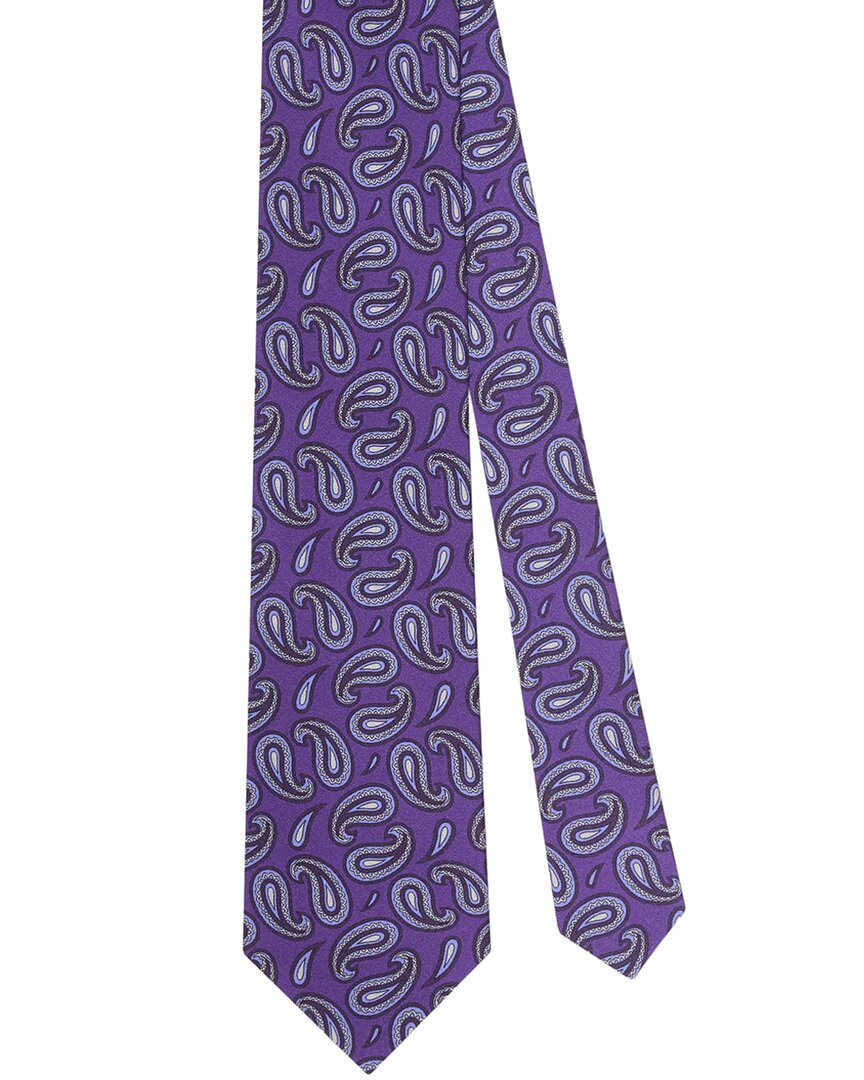 Robert Talbott Robert Talbott Silk Paisley Printed Silk Best Of Class Necktie