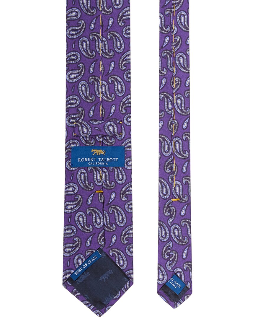 Robert Talbott Robert Talbott Silk Paisley Printed Silk Best Of Class Necktie