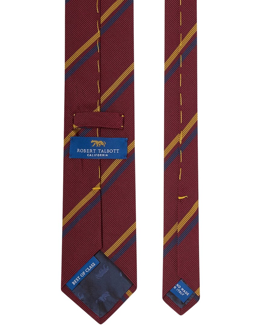 Robert Talbott Robert Talbott Silk Repp Best Of Class Necktie