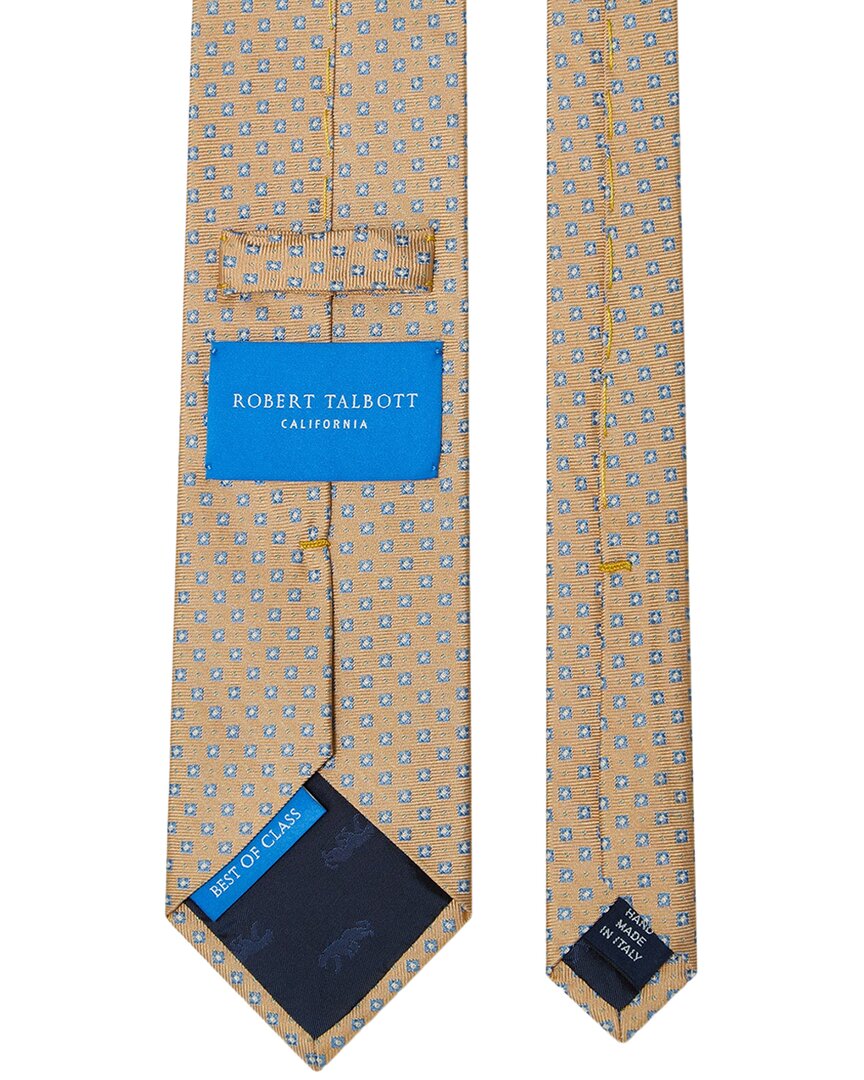 Robert Talbott Robert Talbott Silk Micro Neat Geo Spot Best Of Class Necktie