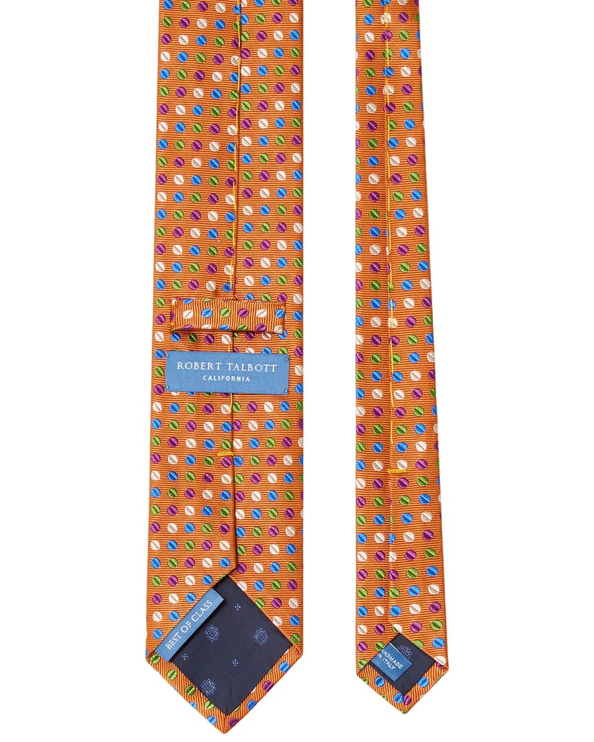 Robert Talbott Robert Talbott Silk Geo Circle Jacquard Necktie