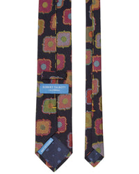 Robert Talbott Robert Talbott Silk & Wool-Blend Large Medallion Necktie